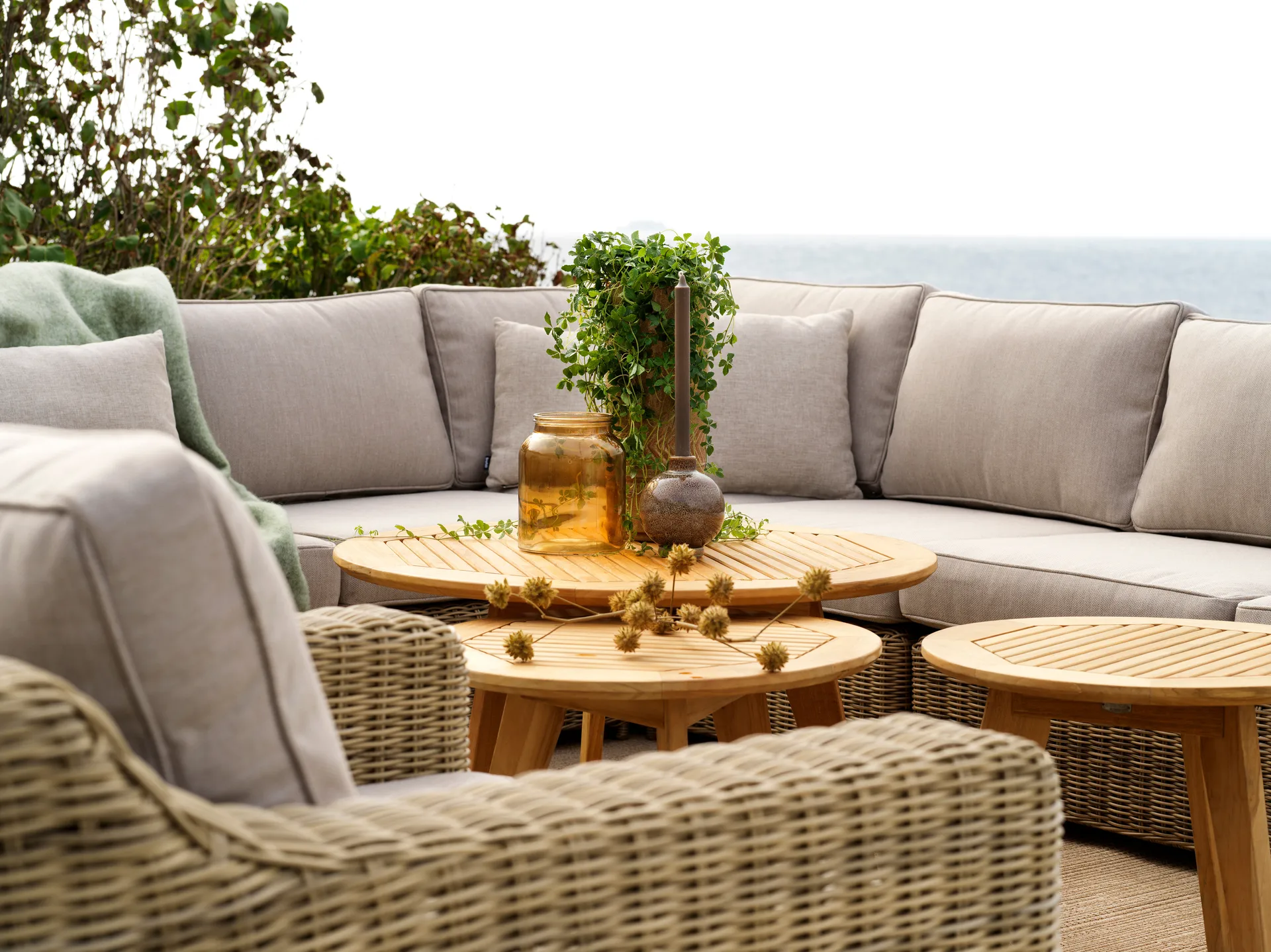 Glendon sofa module, Dark Brown-soft moose Brafab