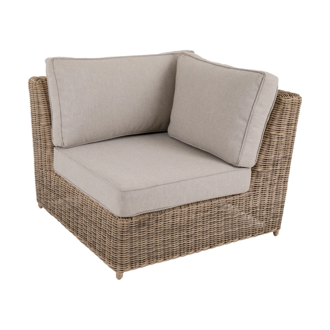 Glendon sofa module, Rustic-beige, corner Brafab