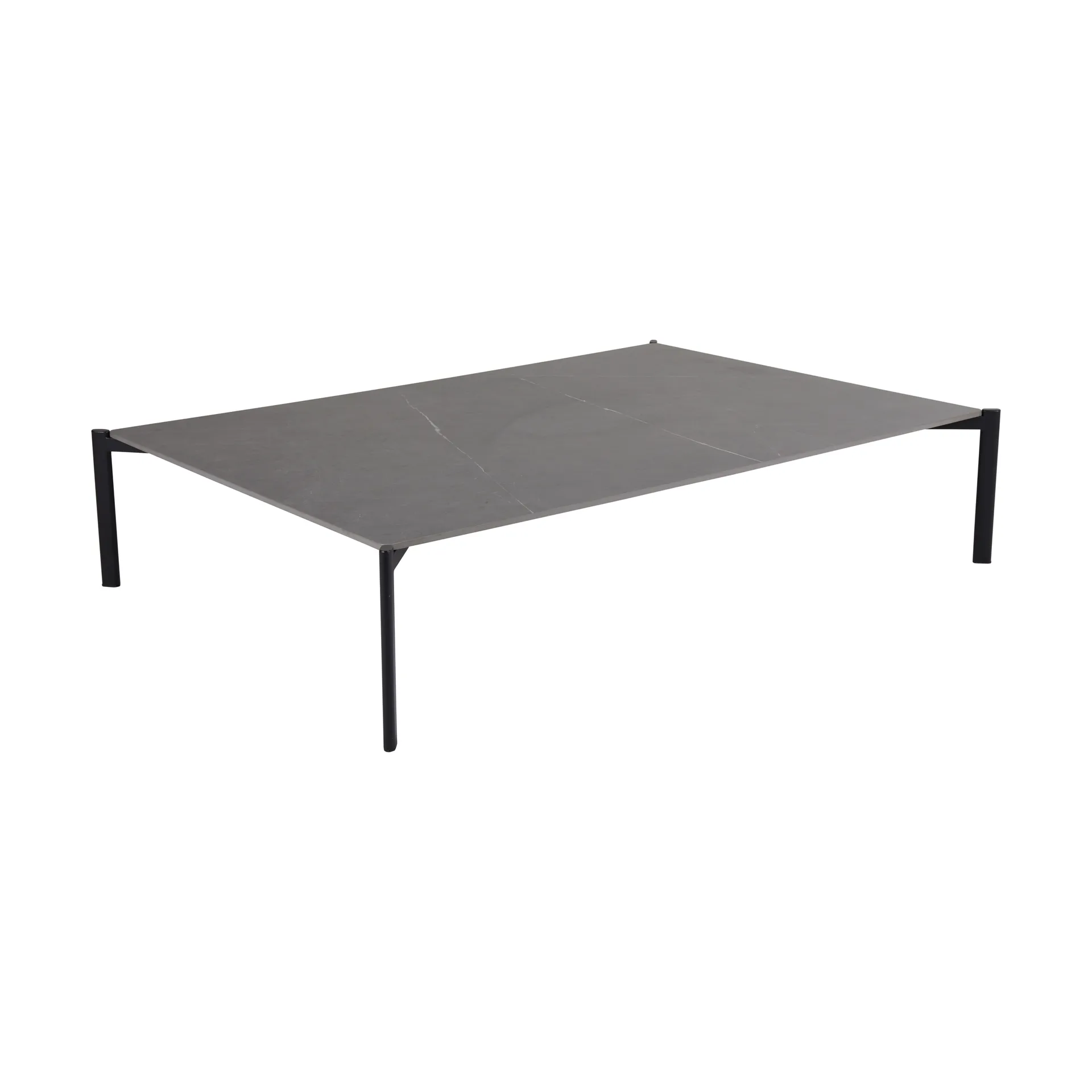 Hallavara coffee table, Black 112x162 cm Brafab