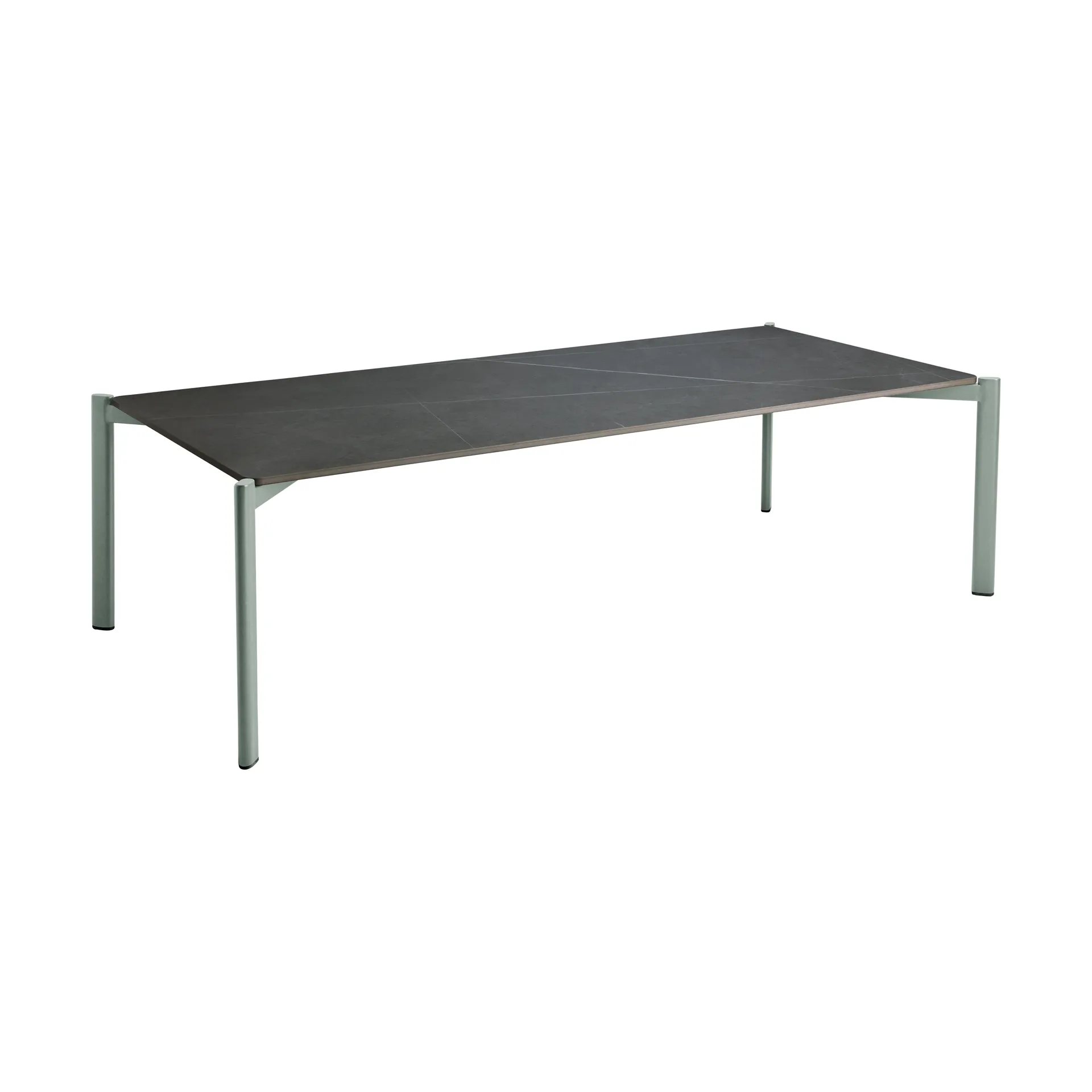 Hallavara coffee table, Dusty green 66x146 cm Brafab