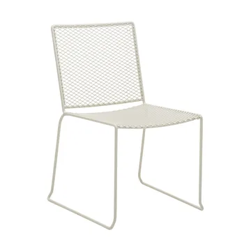 Haru dining chair - Pearl white - Brafab