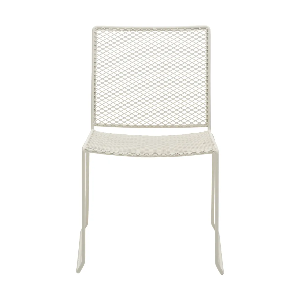 Haru dining chair, Pearl white Brafab