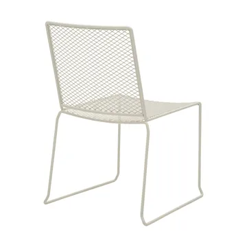 Haru dining chair - Pearl white - Brafab