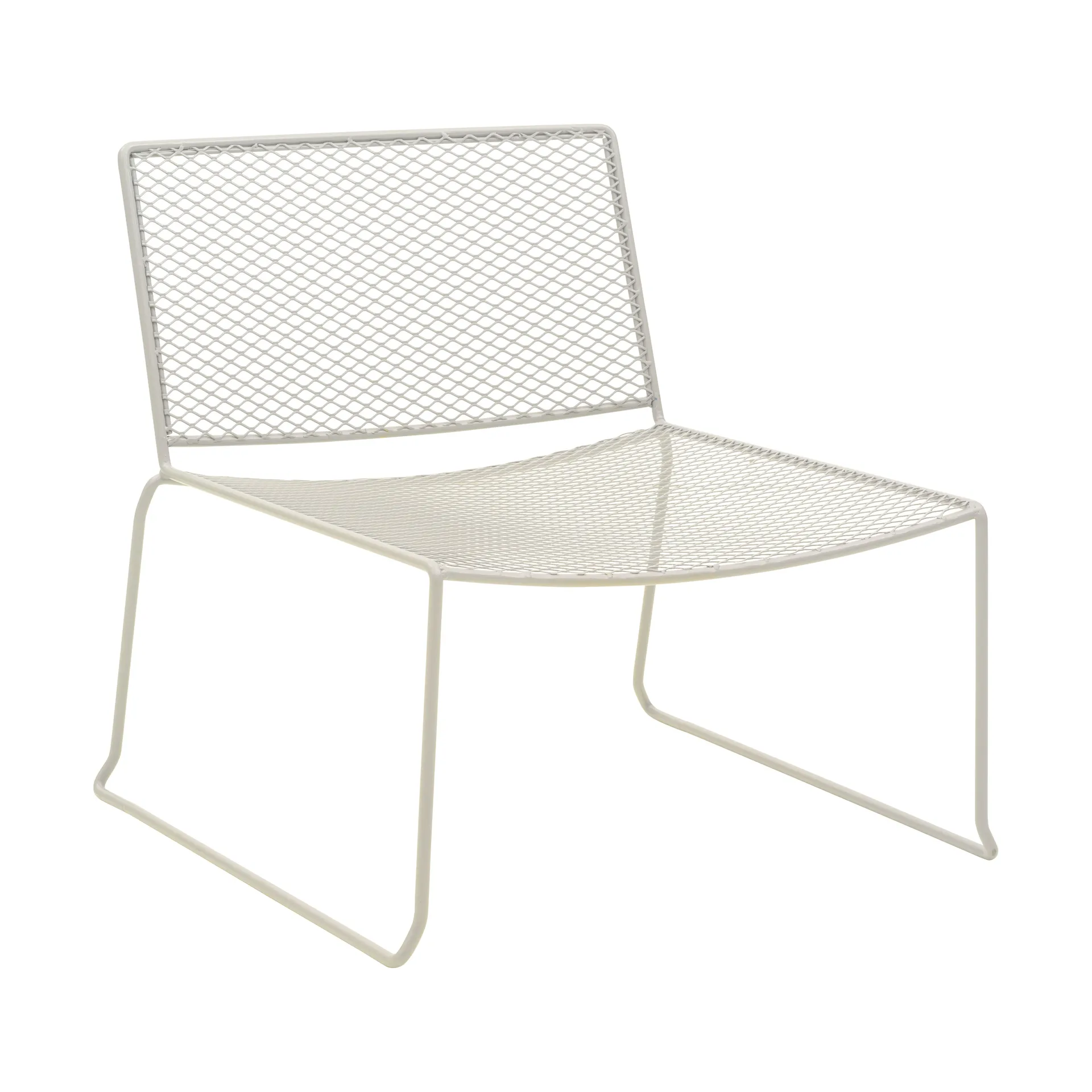 Haru lounge armchair, Pearl white Brafab