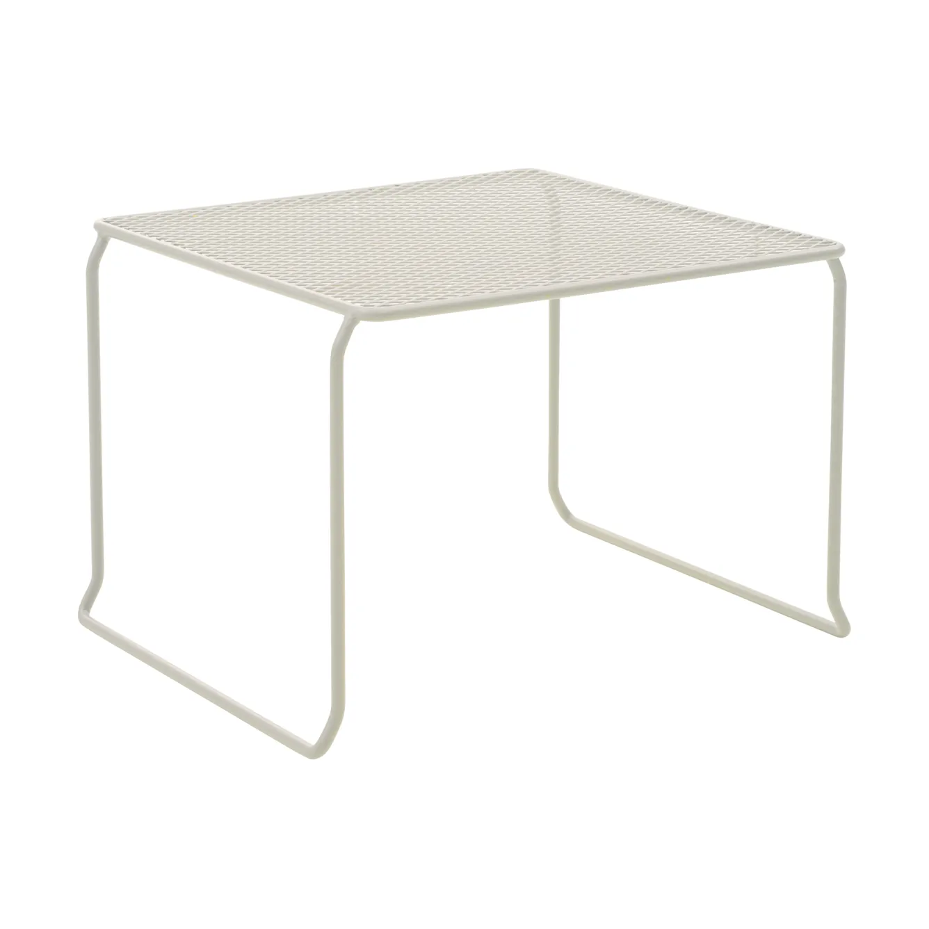 Haru side table, Pearl white, 54x54 cm Brafab