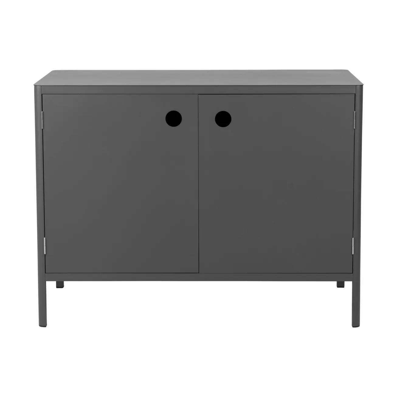 Kelia outdoor kitchen base cabinet, Anthracite, 121x91x64 cm Brafab