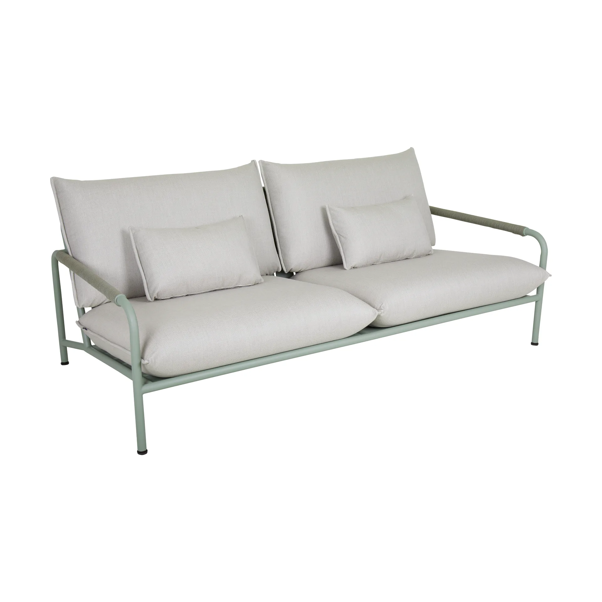 Lerberget 2,5 seat sofa, Green-ash Brafab