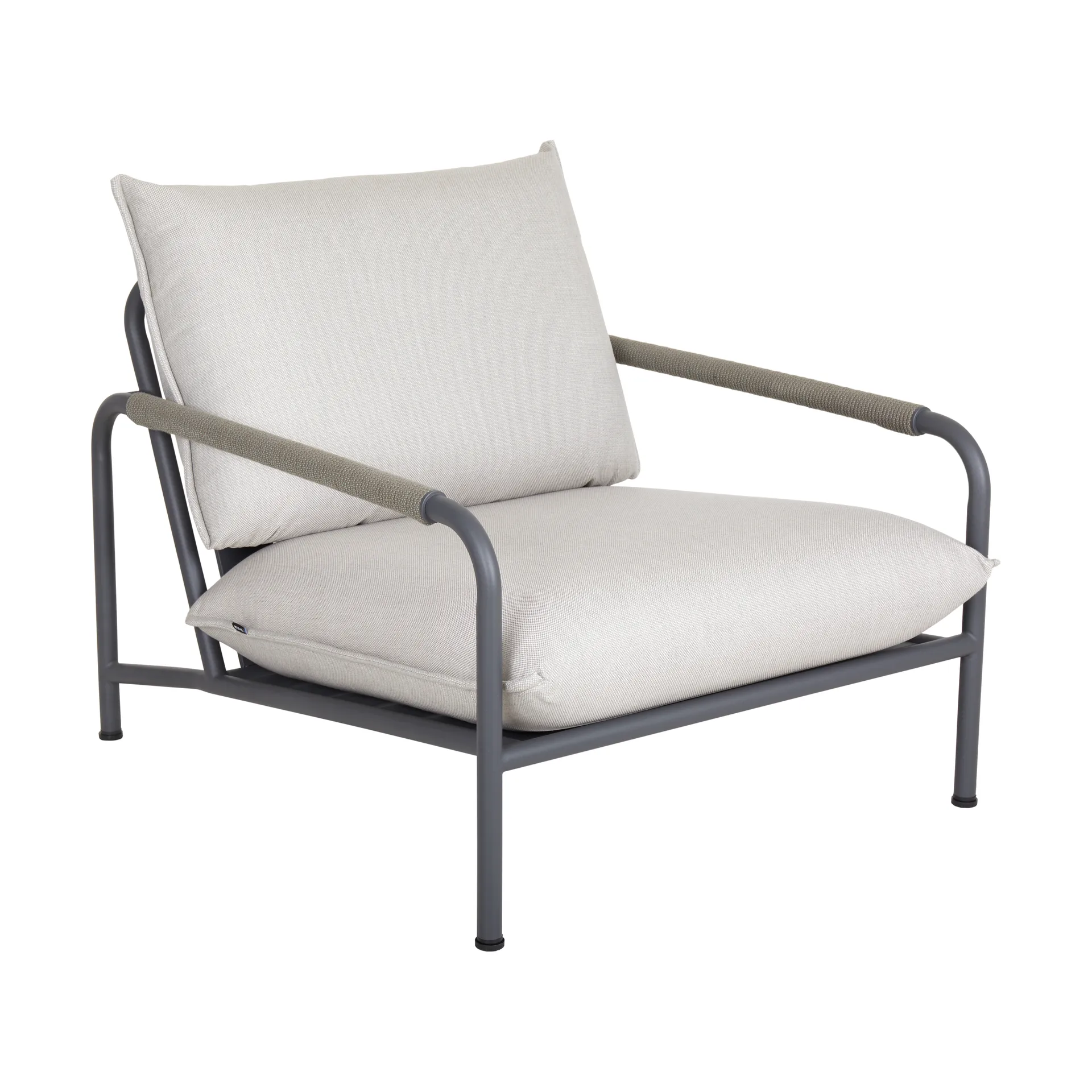 Lerberget lounge chair, Anthracite-ash Brafab
