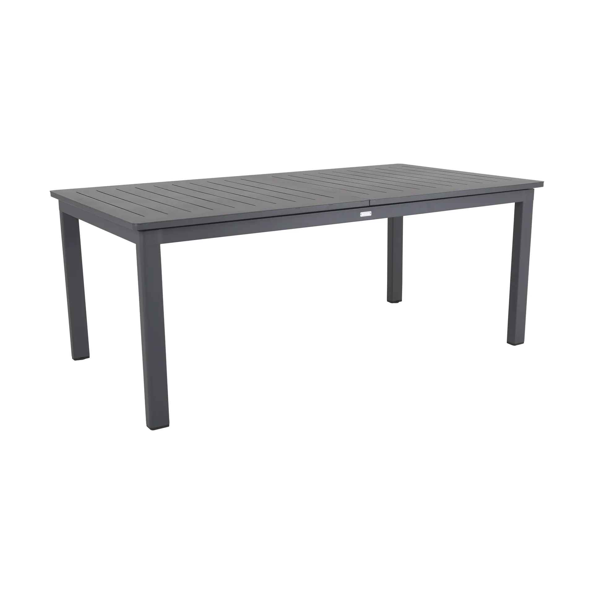 Lomma extendable dining table, Anthracite 194-312 cm Brafab
