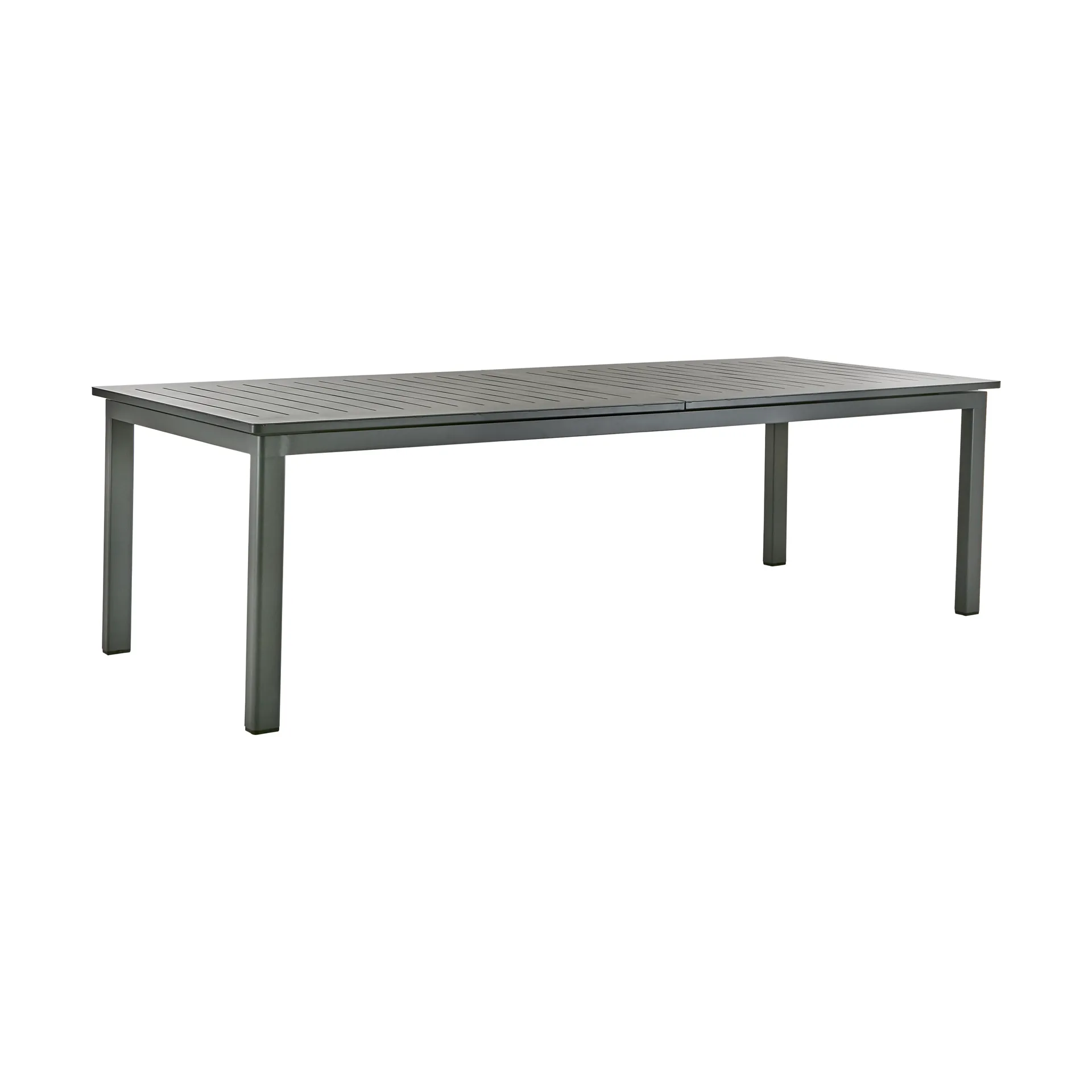 Lomma extendable dining table, Anthracite XL 260-380 cm Brafab