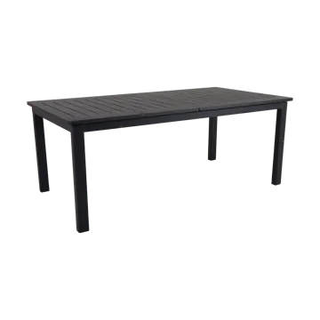 Lomma extendable dining table - Black 194-312 cm - Brafab