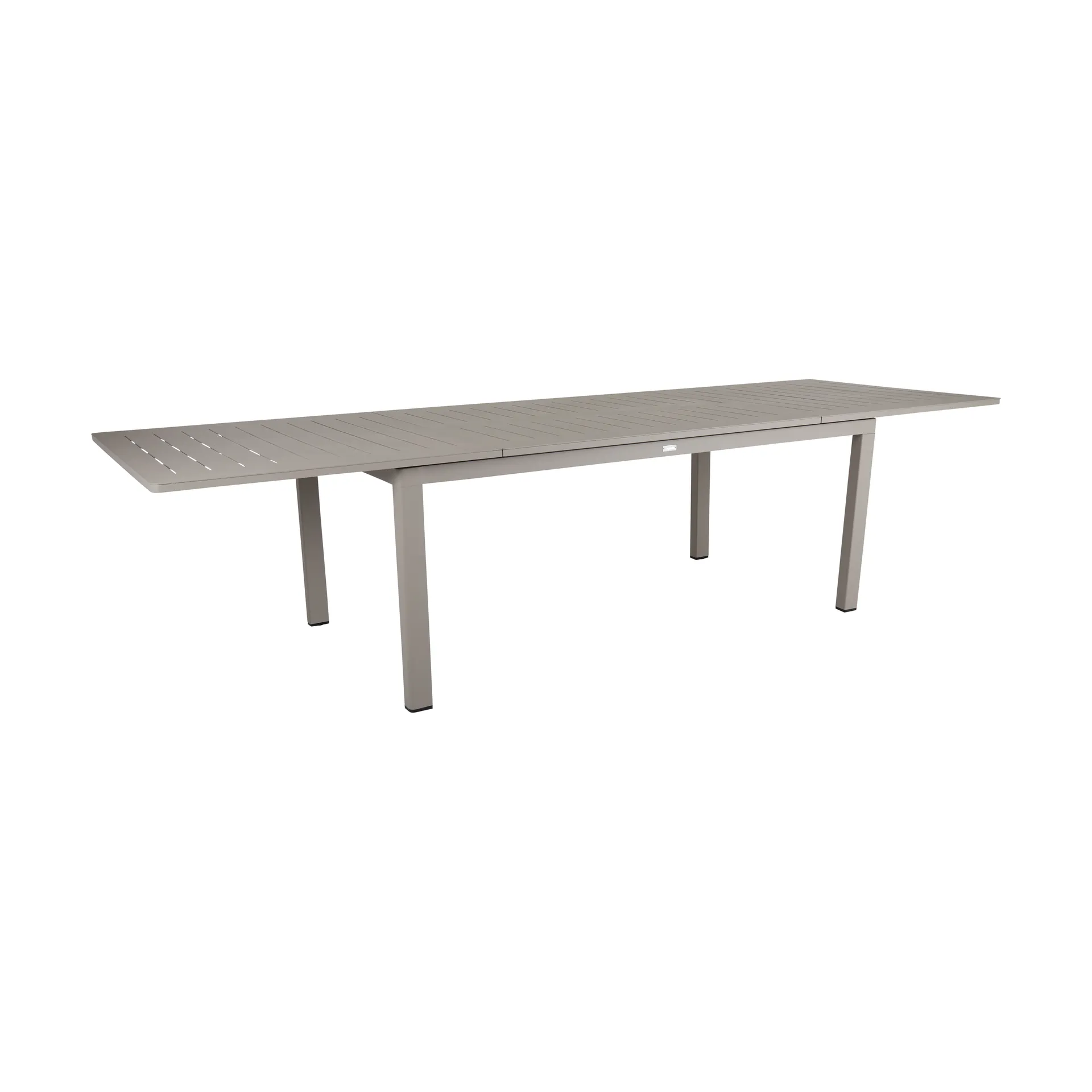 Lomma extendable dining table, Khaki 194-312 cm Brafab