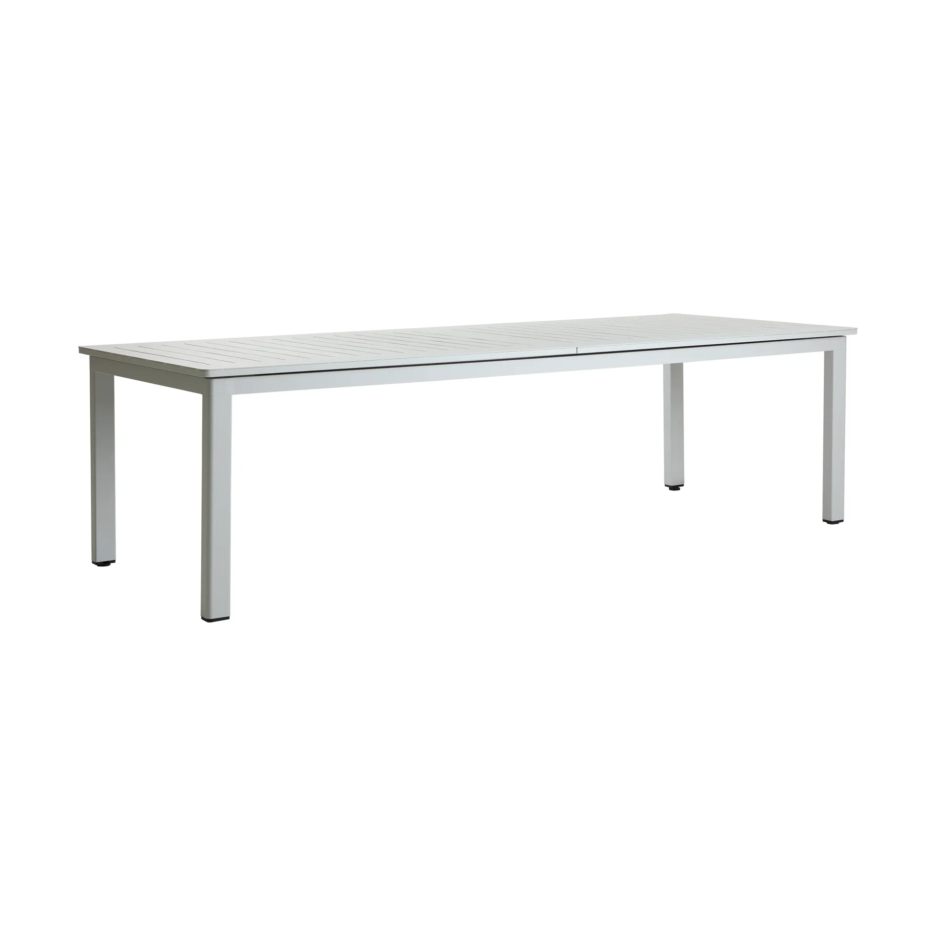Lomma extendable dining table, Light grey XL 260-380 cm Brafab