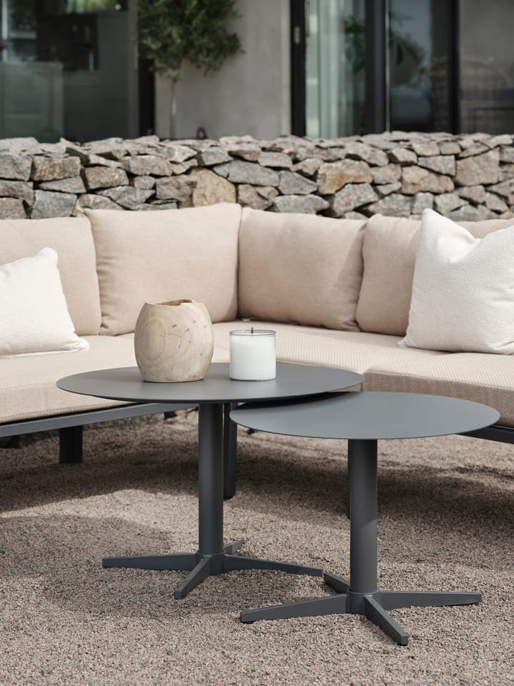 Mill coffee table, Khaki, Large Ø75 cm Brafab