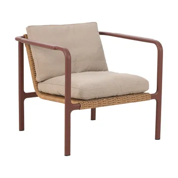 Motty armchair - Zin red-teddy beige - Brafab