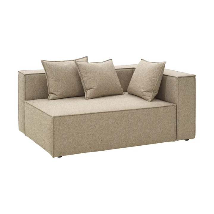 Muki sofa module - Light taupe, left end module - Brafab