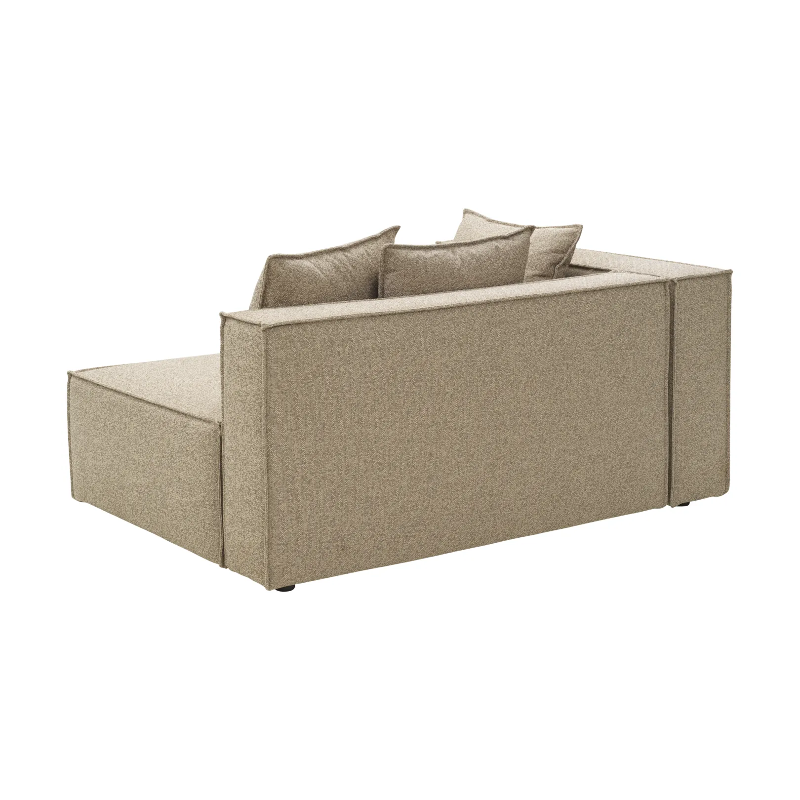 Muki sofa module, Light taupe, right end module Brafab