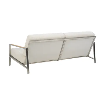 Naos sofa - Stainless steel-dot beige, 2.5-seater - Brafab