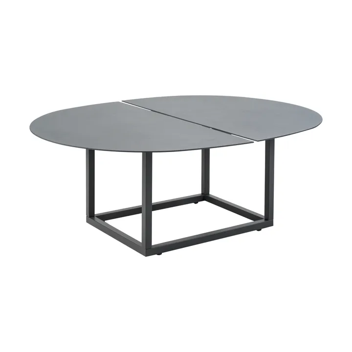 Olive coffee table - Anthracite, 110x80 cm - Brafab