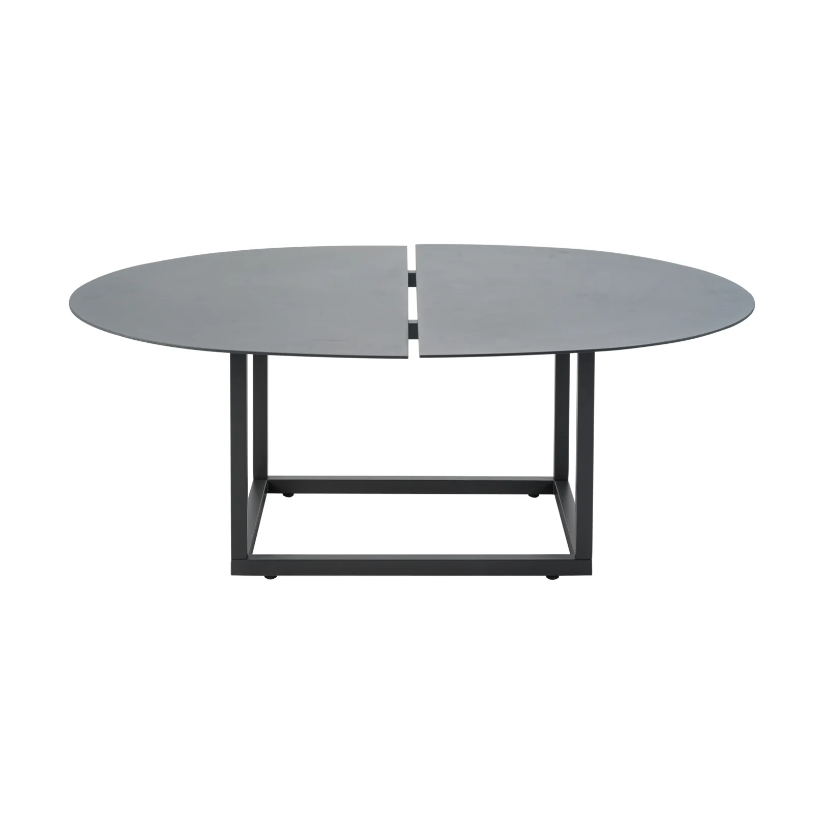 Olive coffee table, Anthracite, 110x80 cm Brafab
