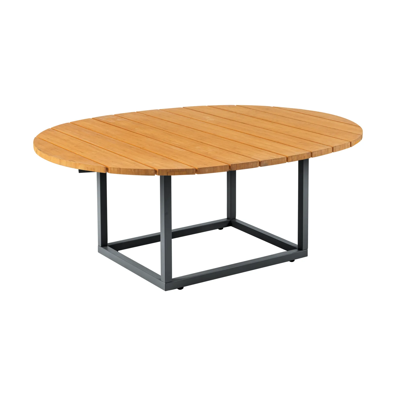 Olive coffee table, Anthracite-bamboo, 110x80 cm Brafab