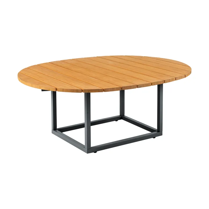 Olive coffee table - Anthracite-bamboo, 110x80 cm - Brafab