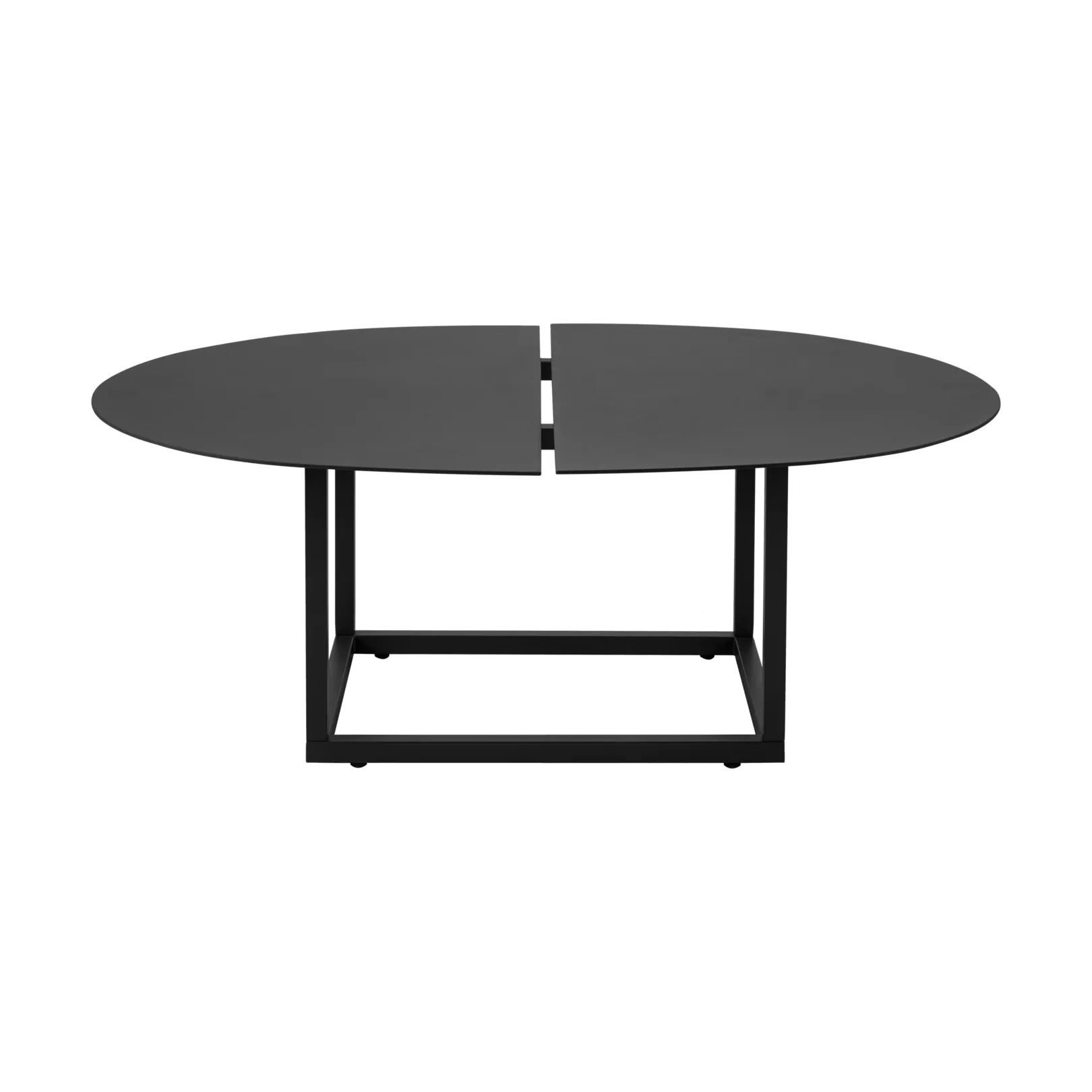 Olive coffee table, Black, 110x80 cm Brafab