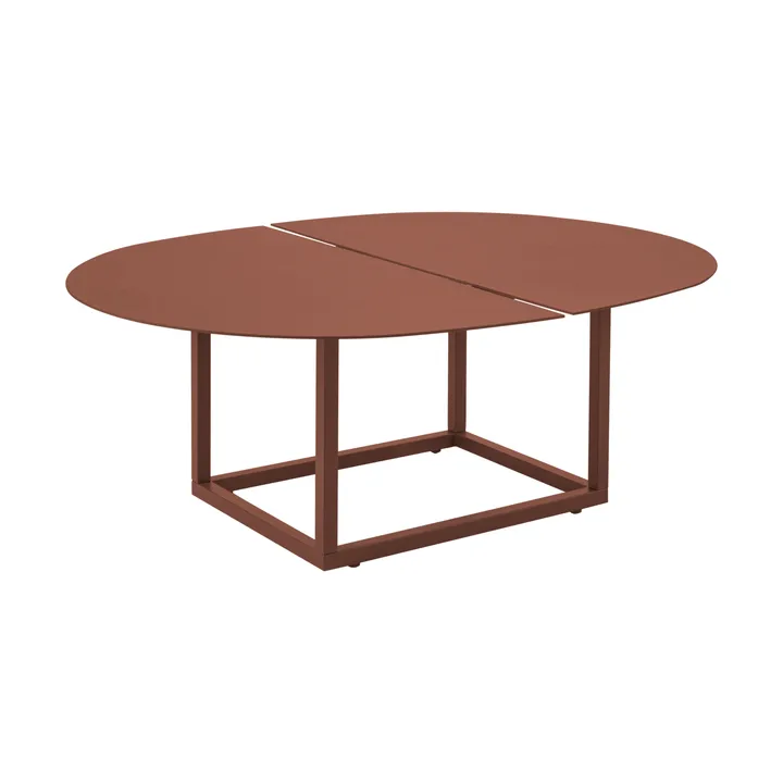 Olive coffee table - Zin red, 110x80 cm - Brafab