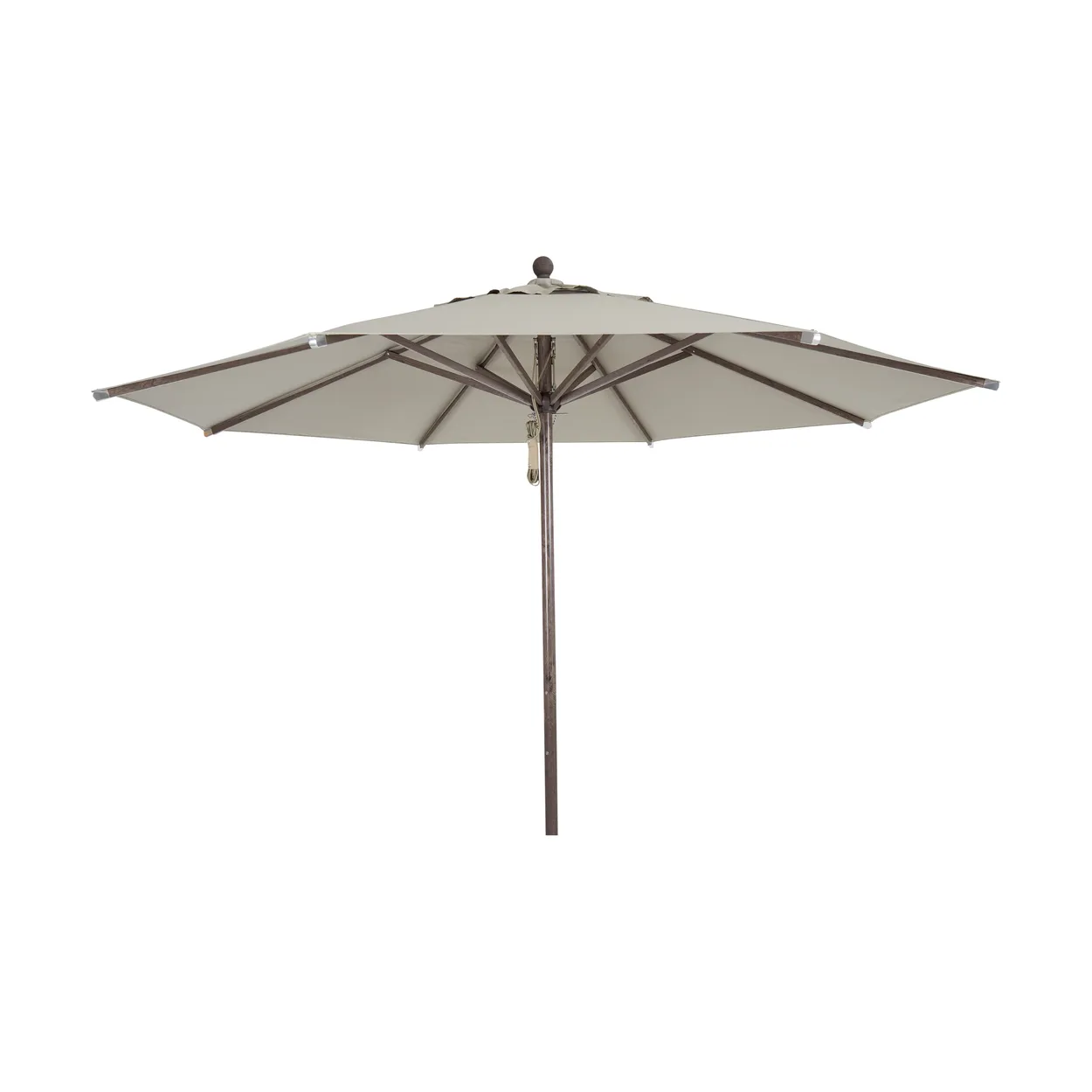 Brafab Paliano parasol Brown-taupe 300 cm | Scandinavian Design | Brown