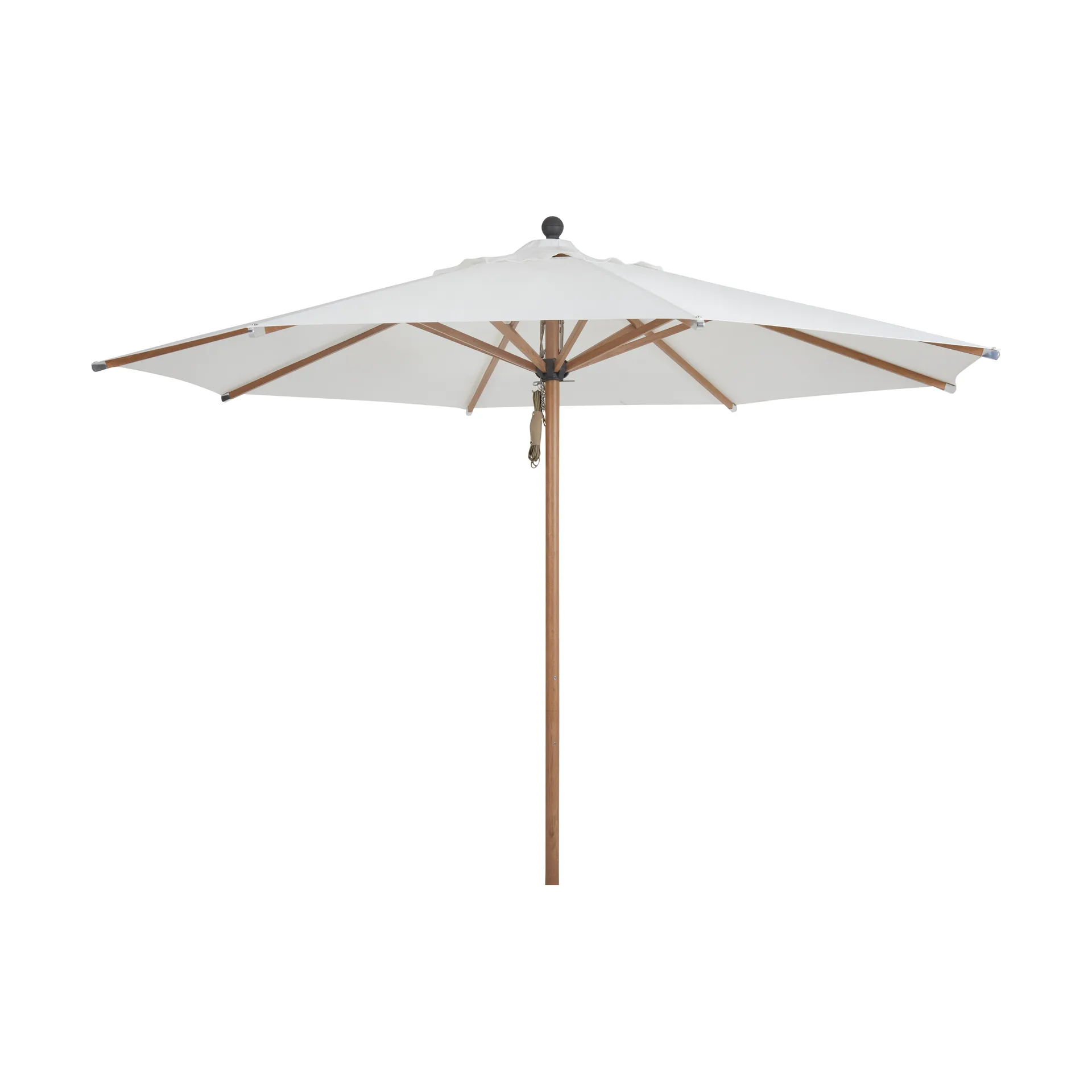 Paliano parasol, Natural-white 300 cm Brafab