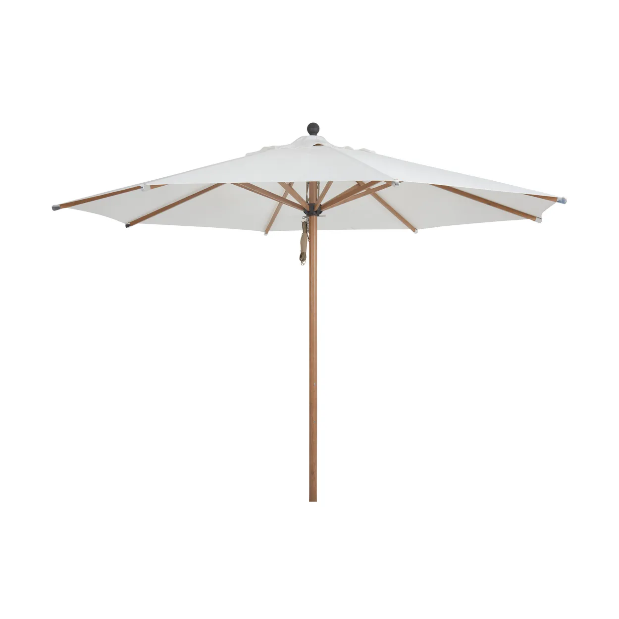 Brafab Paliano parasol Natural-white 300 cm | Scandinavian Design | Brown
