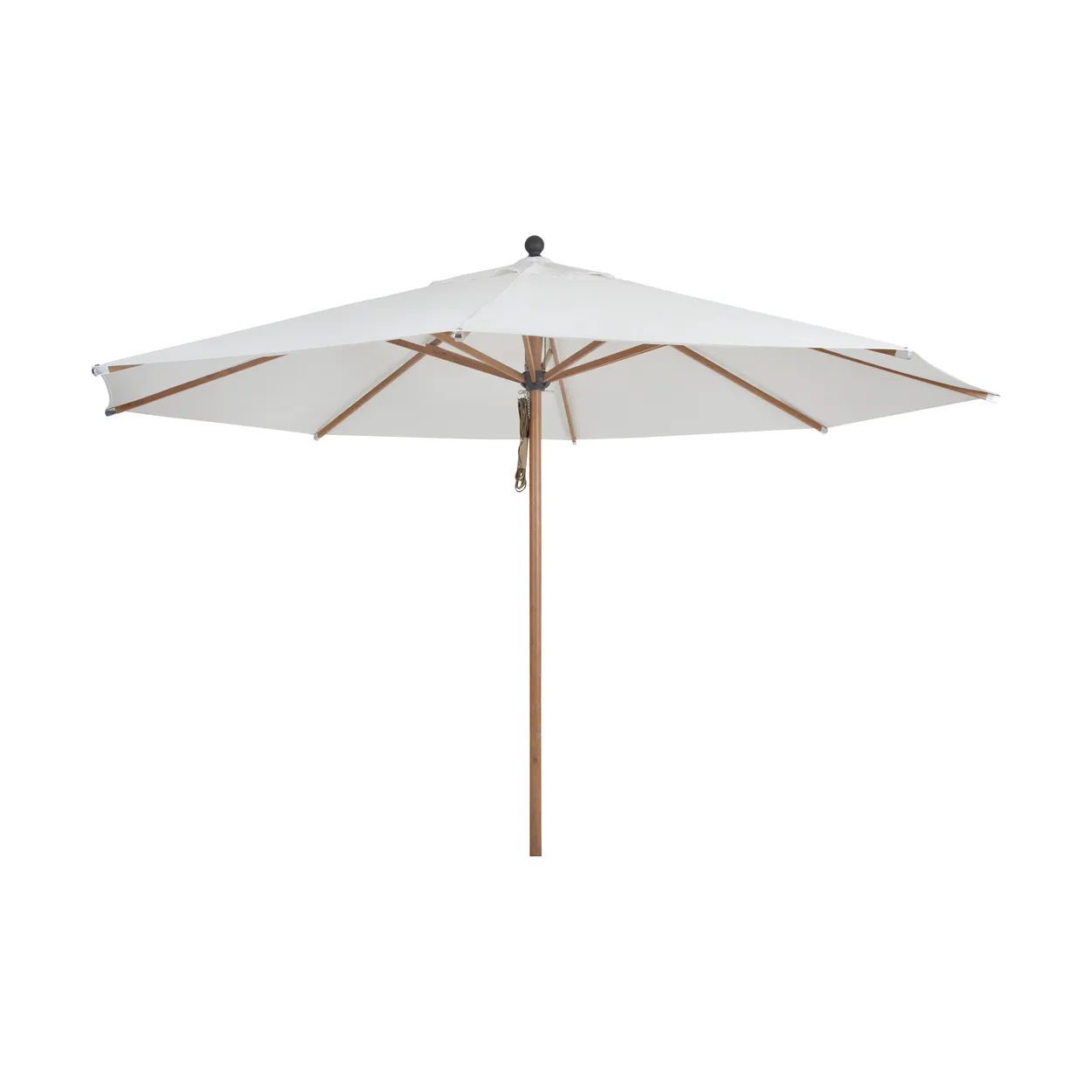 Brafab Paliano parasol Natural-white 350 cm | Scandinavian Design | Brown