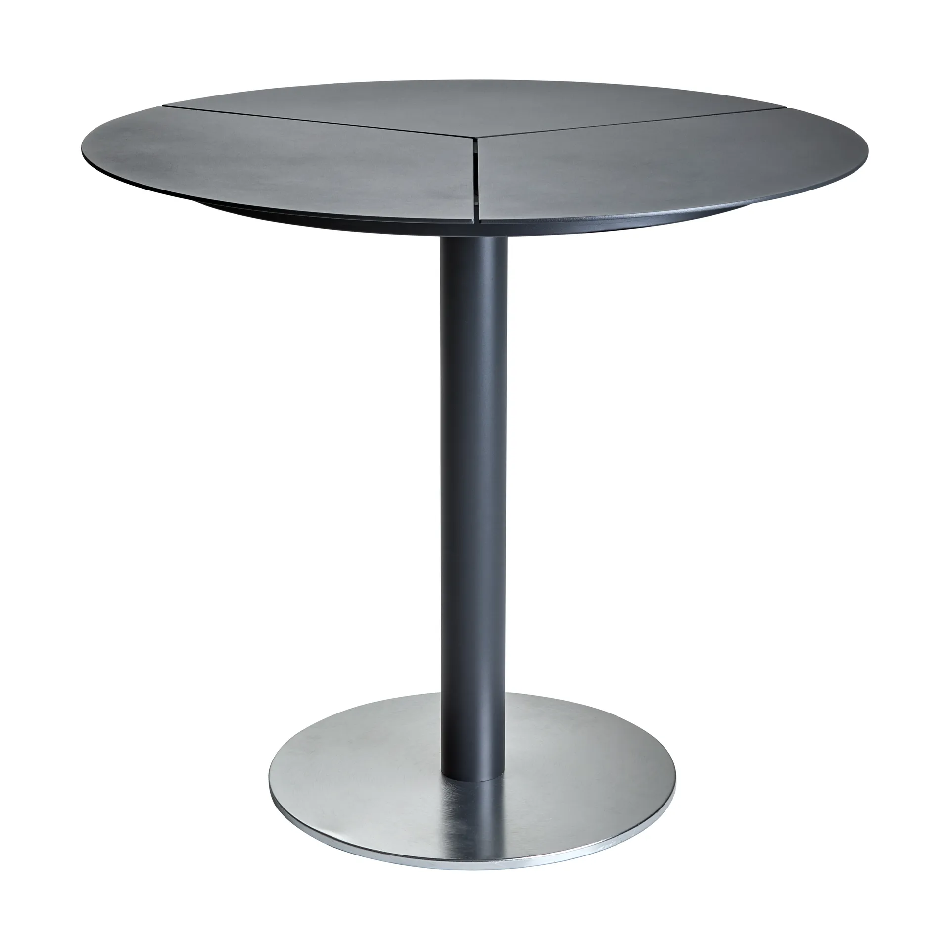 Peace Bistro café table Ø80 cm Anthracite Brafab