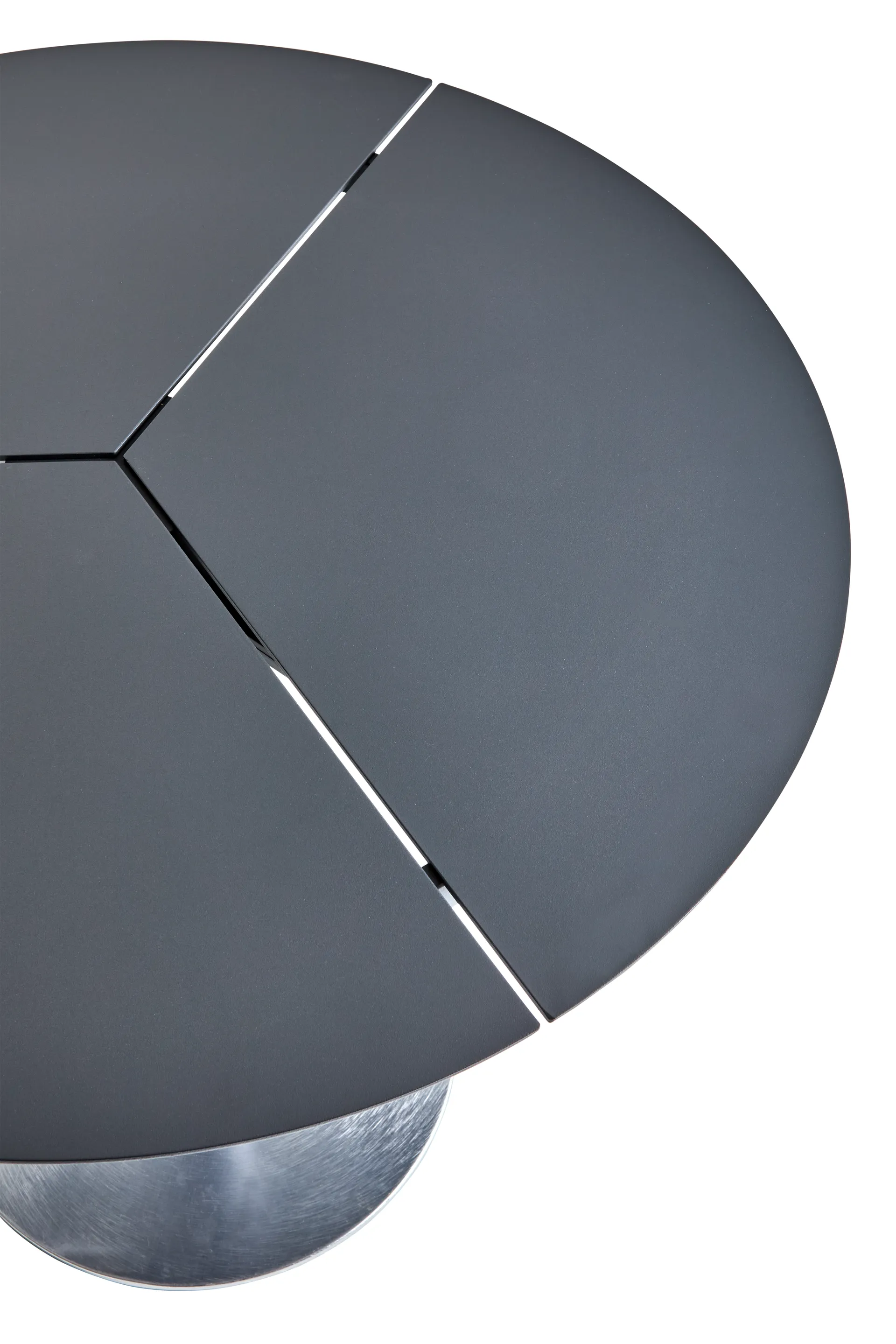 Peace Bistro café table Ø80 cm Anthracite Brafab