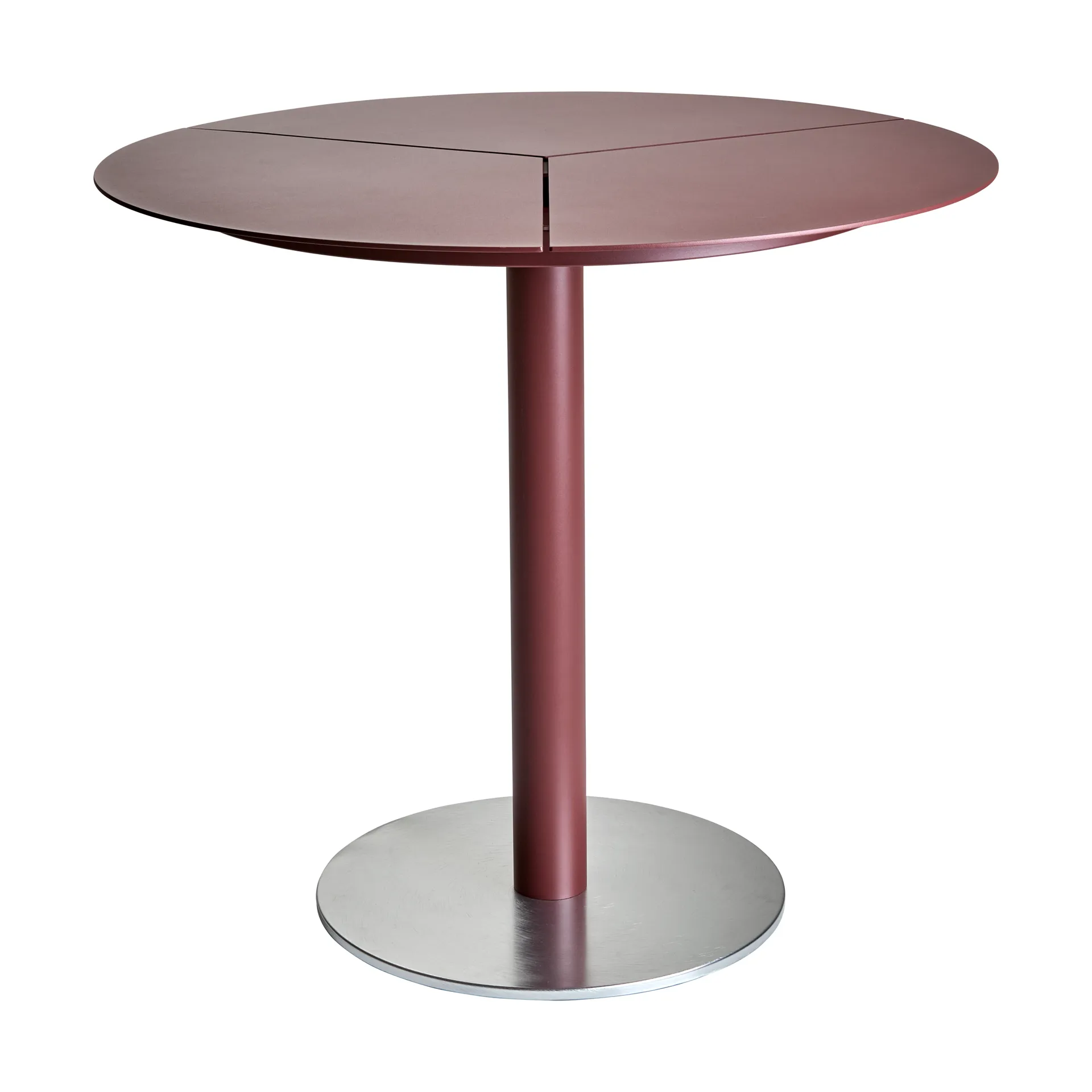 Peace Bistro café table Ø80 cm Zin red Brafab