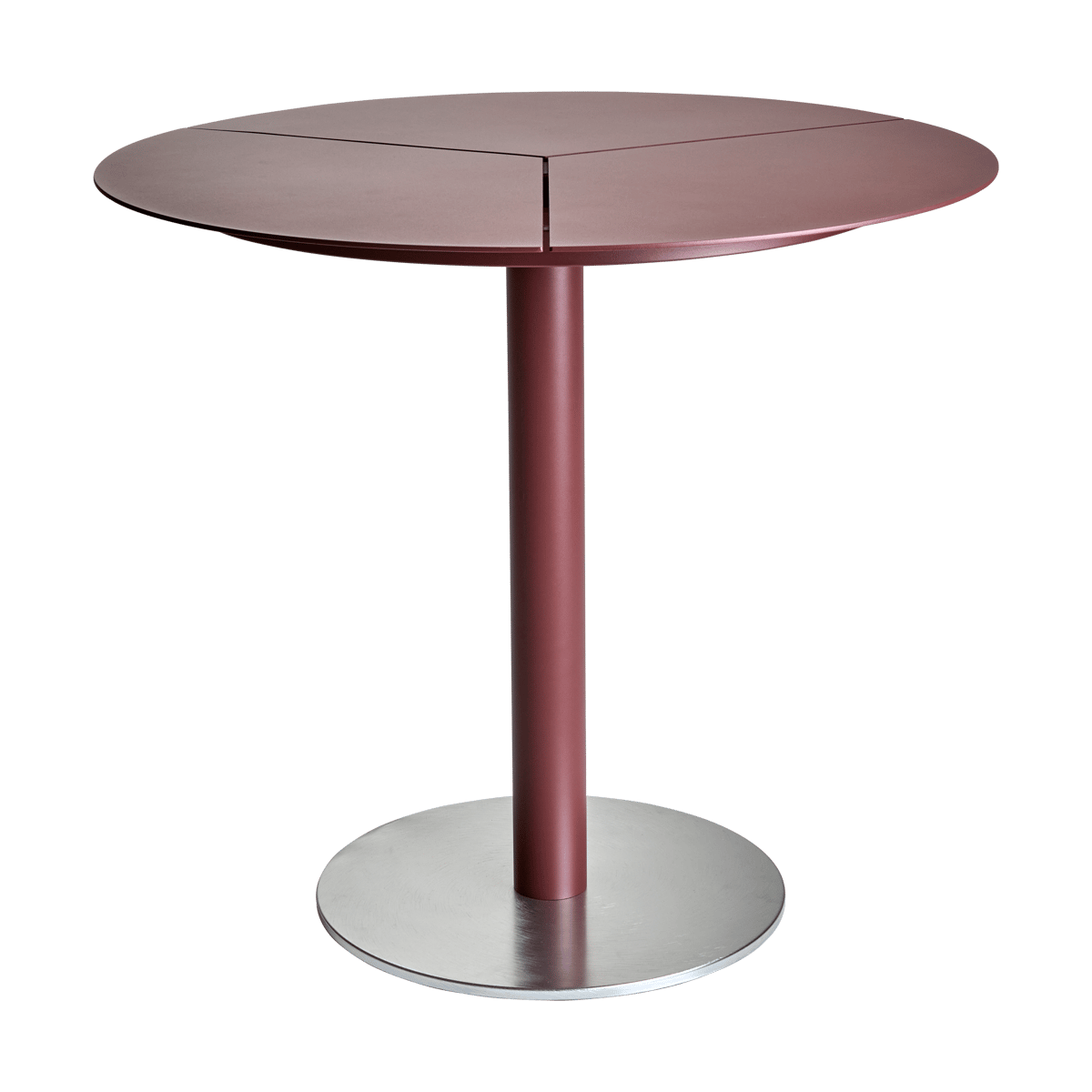 Brafab Peace Bistro café table Ø80 cm Zin red | Scandinavian Design | Red