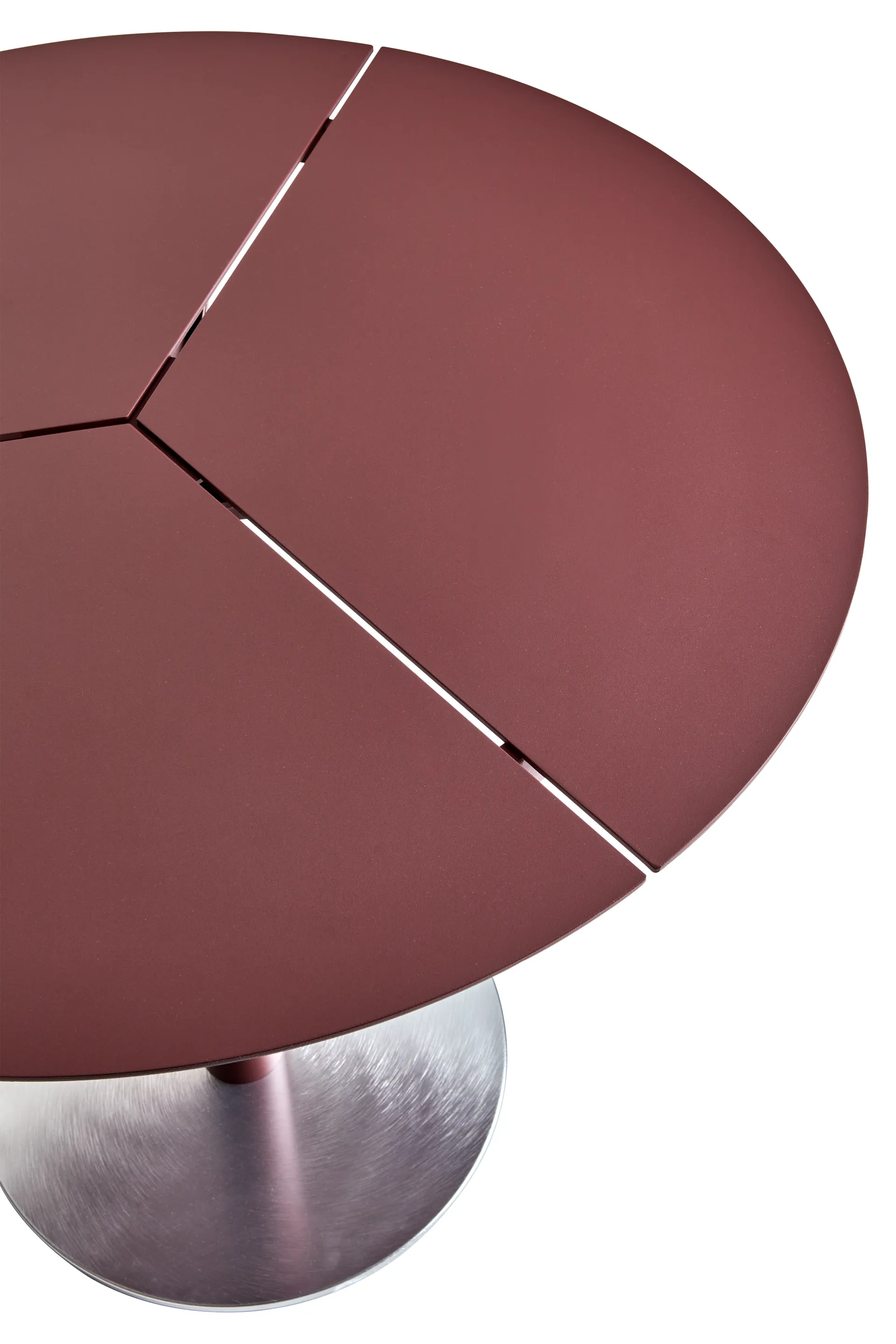 Peace Bistro café table Ø80 cm Zin red Brafab