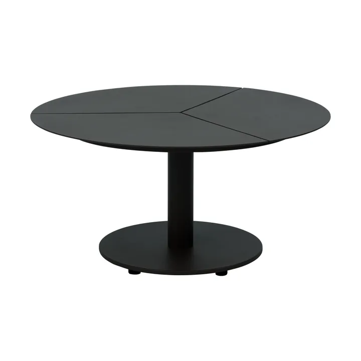 Peace coffee table - Black, Ø80x40 cm - Brafab