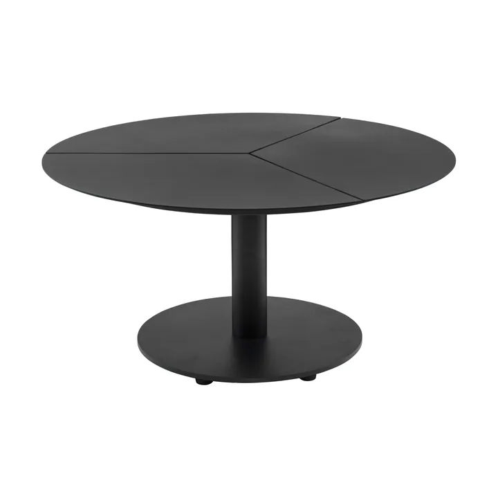 Peace coffee table - Black, Ø80x46 cm - Brafab