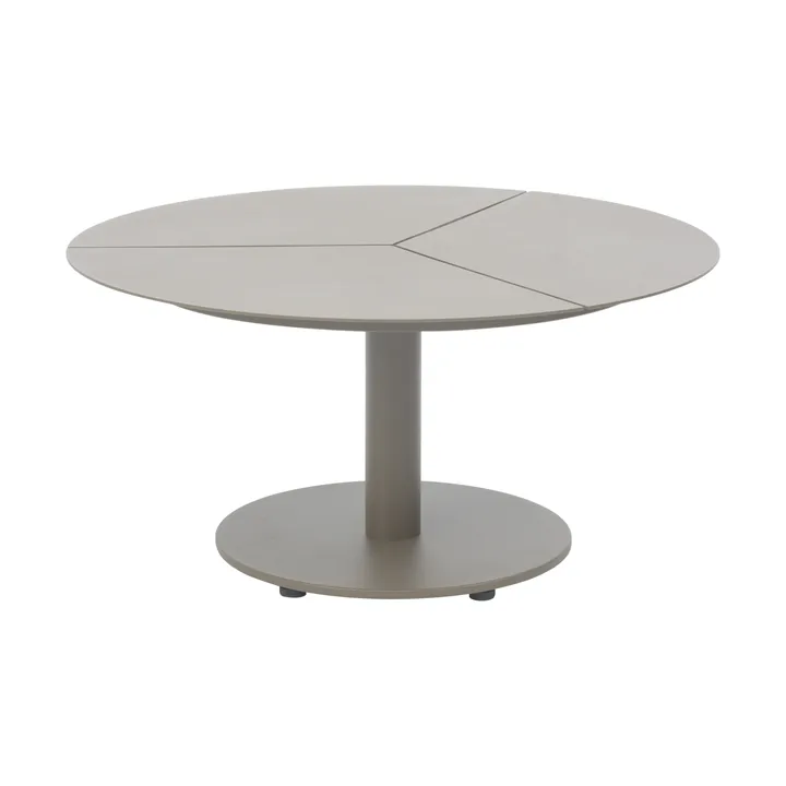 Peace coffee table - Light grey, Ø80x40 cm - Brafab
