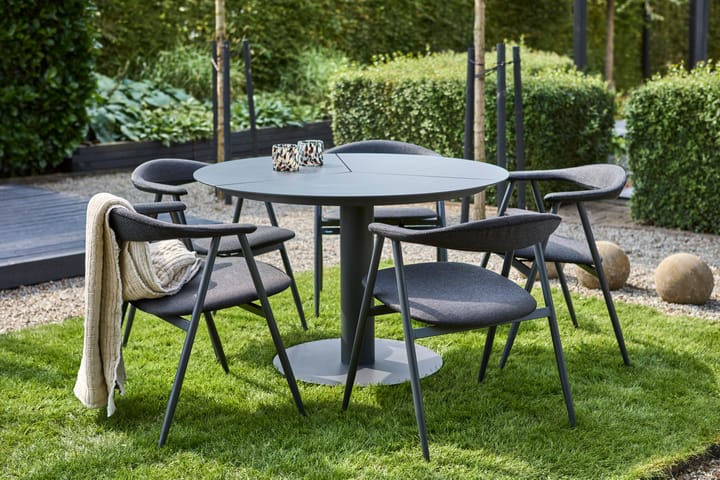 Peace dining table Ø110 cm Anthracite Brafab
