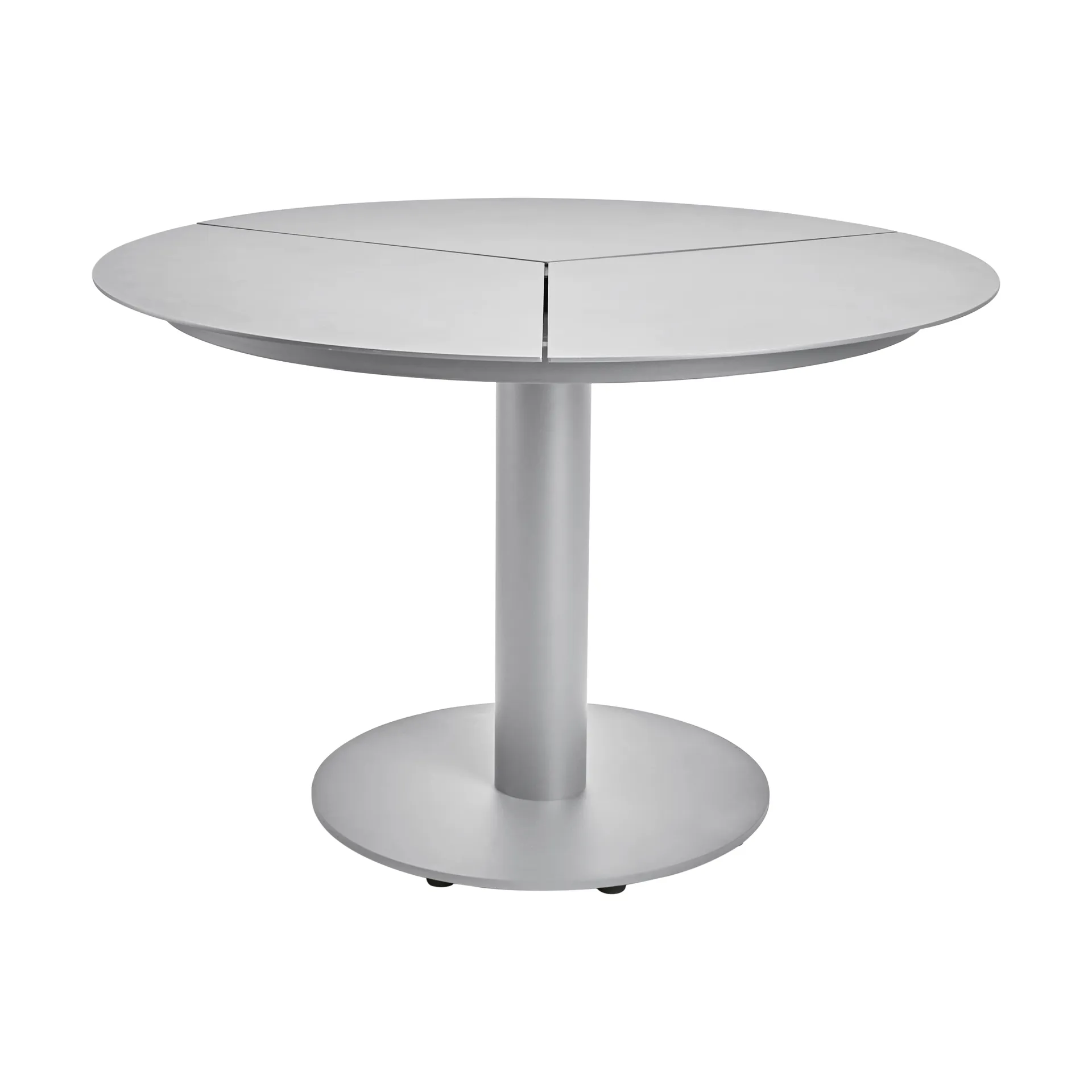 Peace dining table Ø110 cm Light grey Brafab