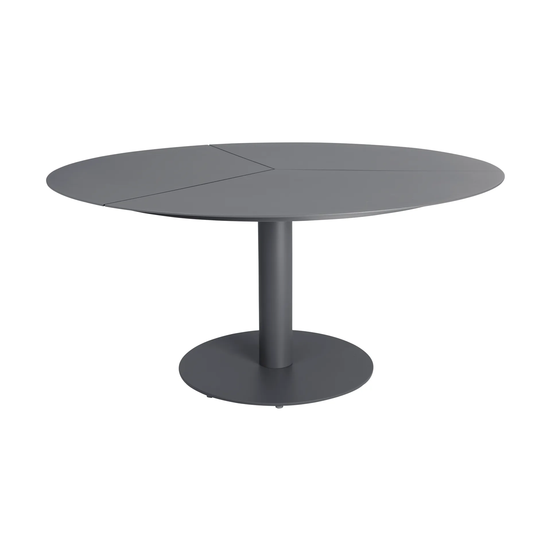 Peace dining table Ø150 cm Anthracite Brafab