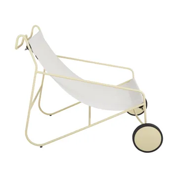 Poul Chair lounge armchair - Lemon-off white - Brafab