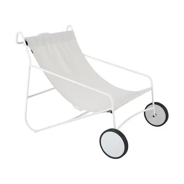 Poul Chair lounge armchair - White - Brafab