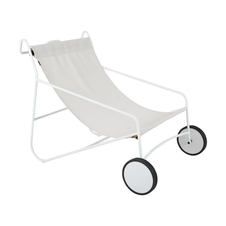 Poul Chair lounge armchair - White - Brafab