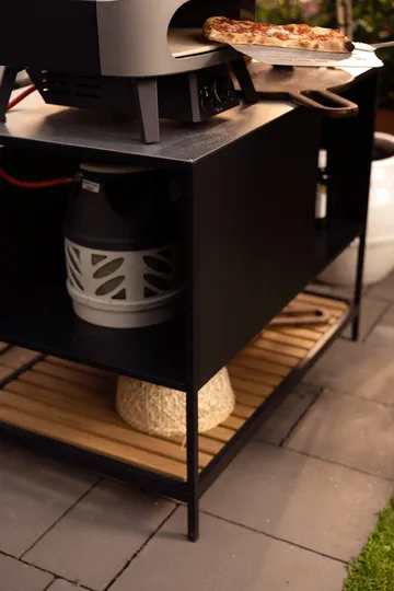 Prep outdoor kitchen base cabinet 110x90x70 cm - Black - Brafab