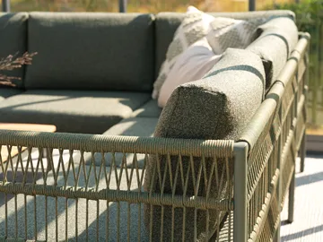 Reno sofa module - Nordic green-raw avocado, middle unit - Brafab