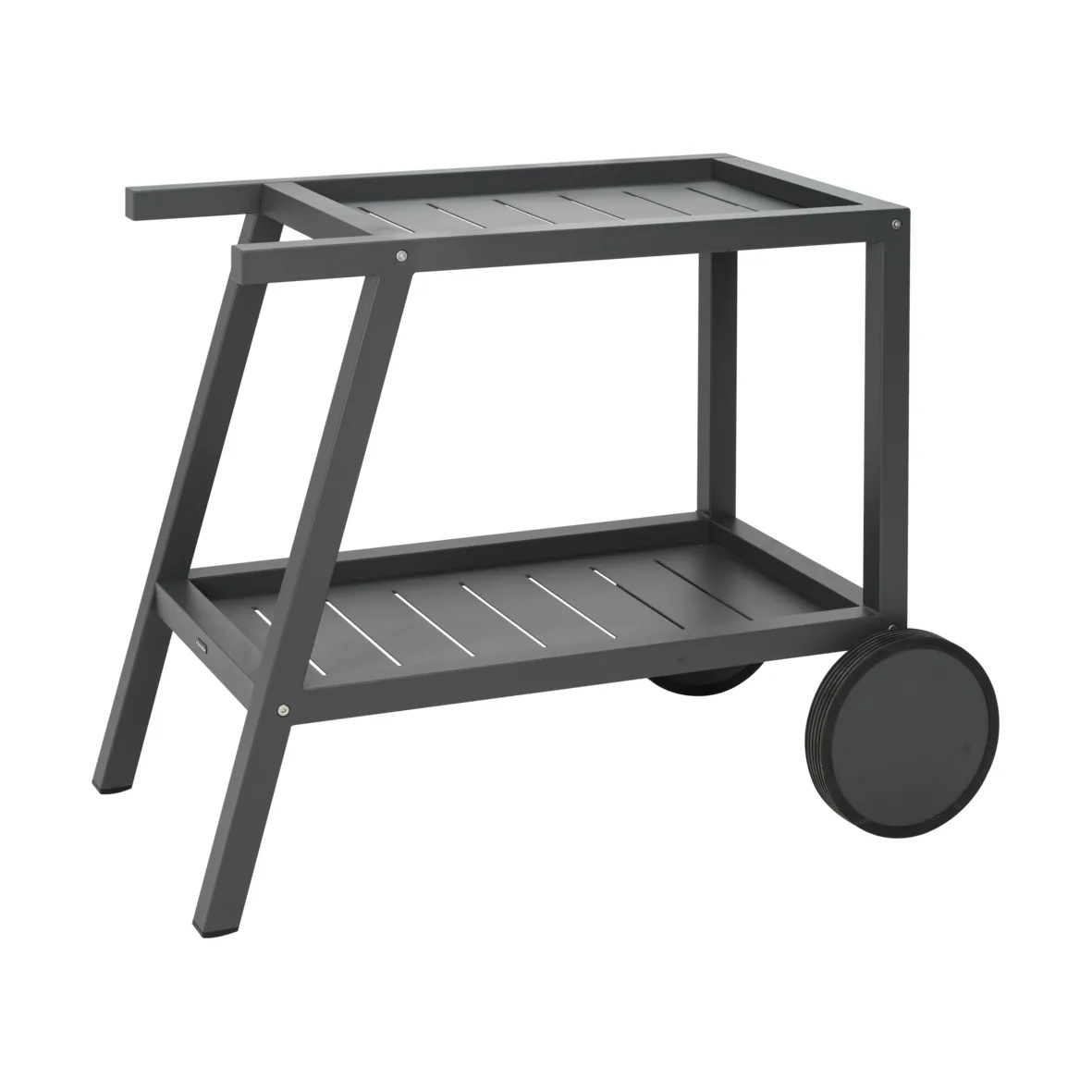Samvaro serving trolley 86x49x69 cm, Anthracite Brafab