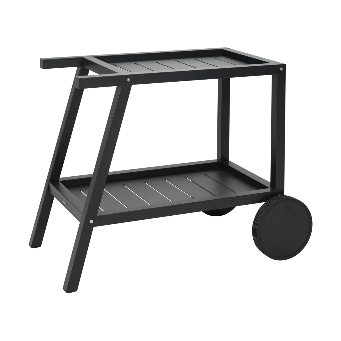 Samvaro serving trolley 86x49x69 cm, Black Brafab